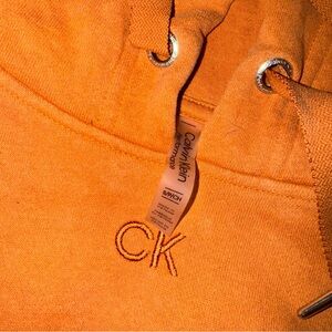 Calvin Klein Vibrant Orange Hoodie